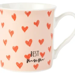Caneca Corações Best Mum