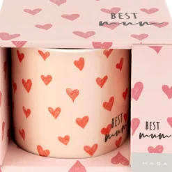 Caneca Corações Best Mum