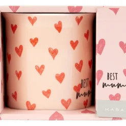 Caneca Corações Best Mum
