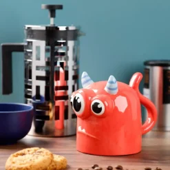 Caneca Invertida - Monstros Laranja