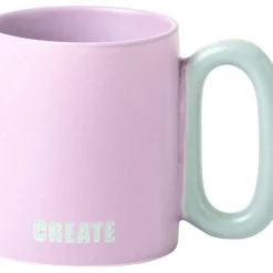 Caneca Lilás com Asa Verde Create