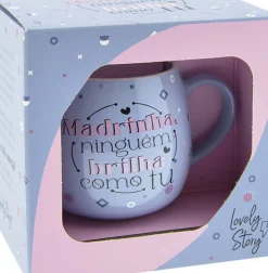 Caneca 400ml - Madrinha, Ninguém Brilha Como Tu