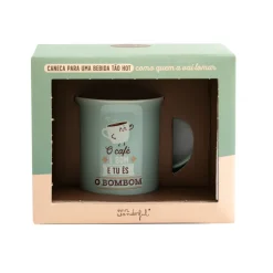 Caneca - O Café É Bom E Tu És O Bombom