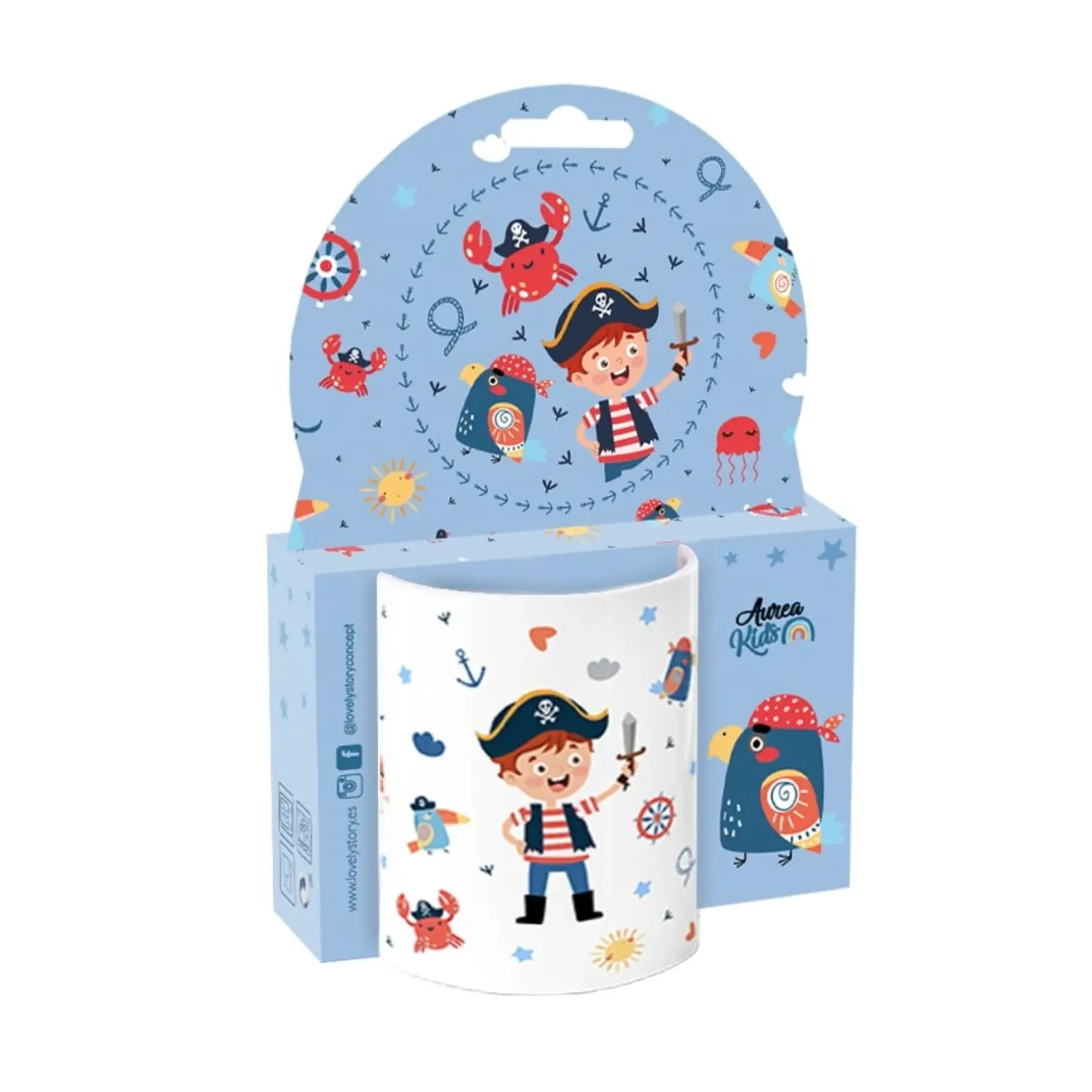 Caneca Plástico - Pirates