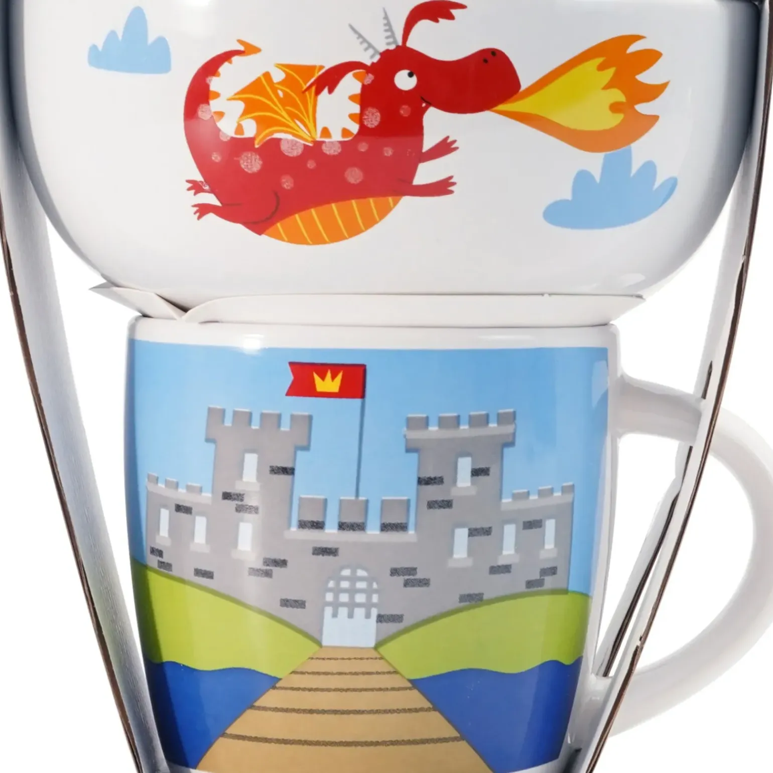 Caneca + Taça Dinossauro