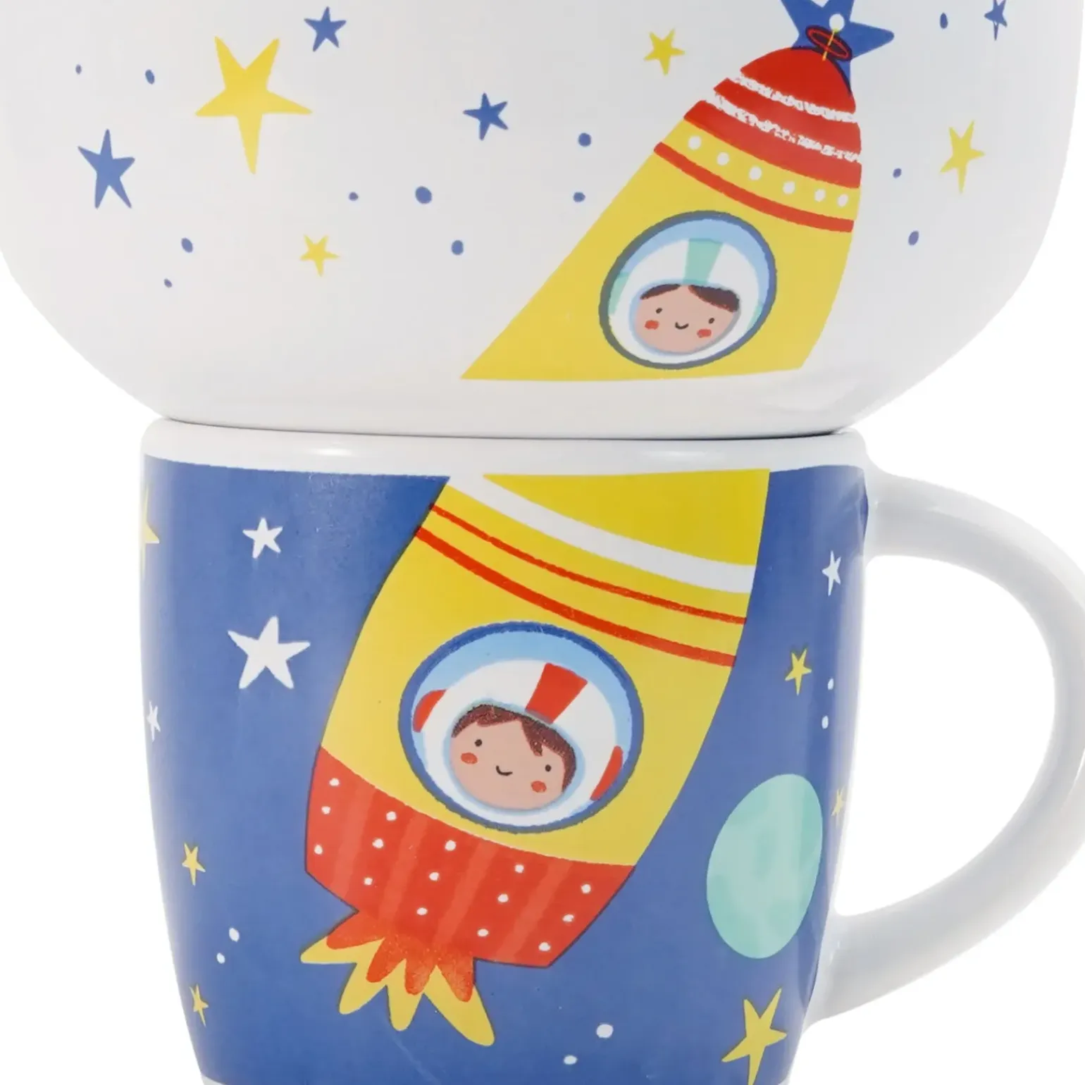 Caneca + Taça Foguetão