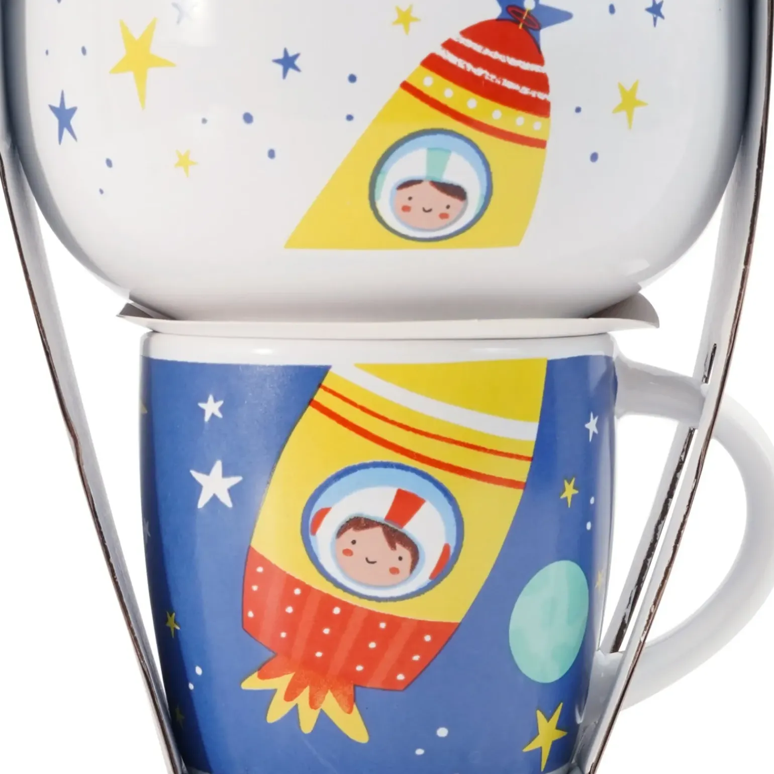 Caneca + Taça Foguetão