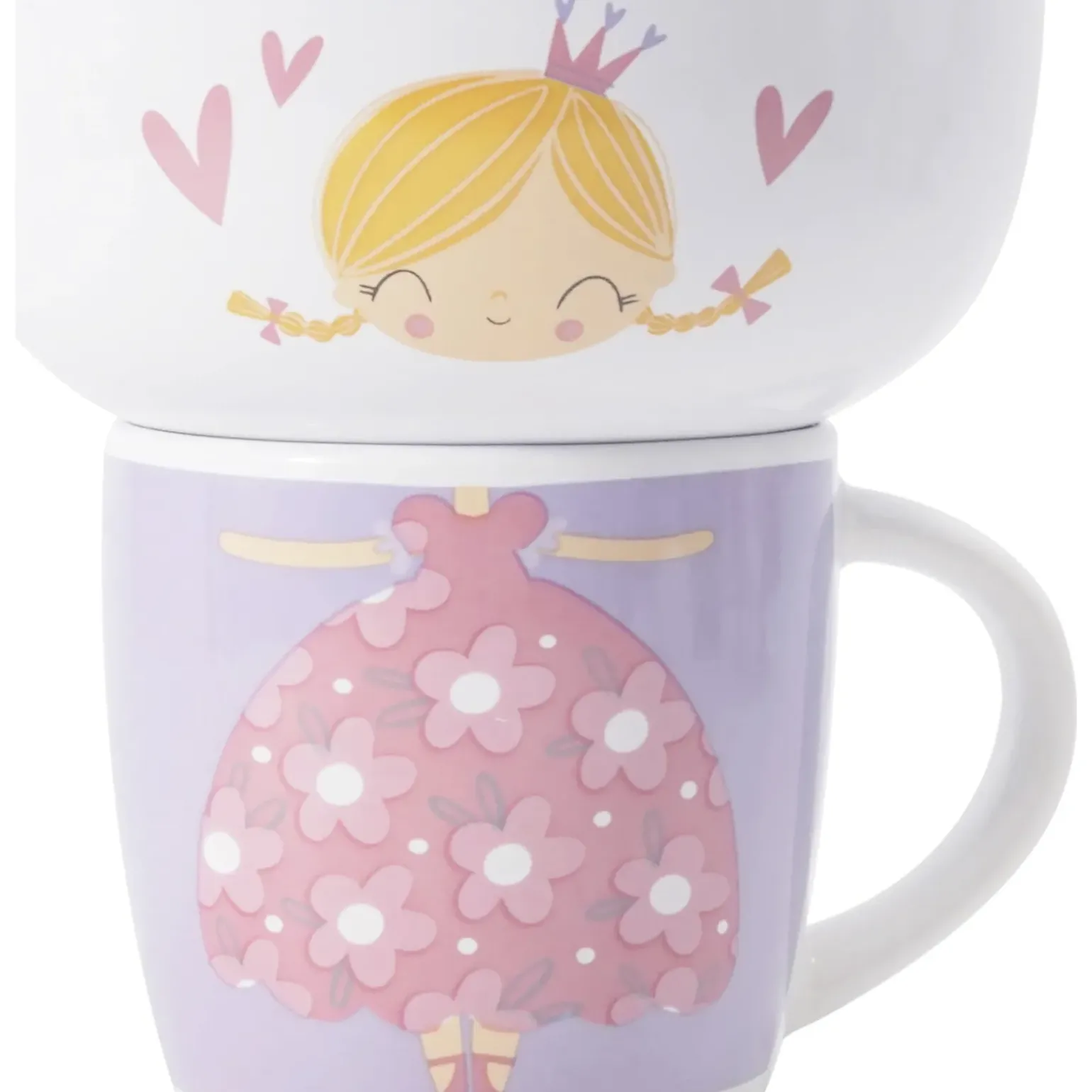 Caneca + Taça Princesa