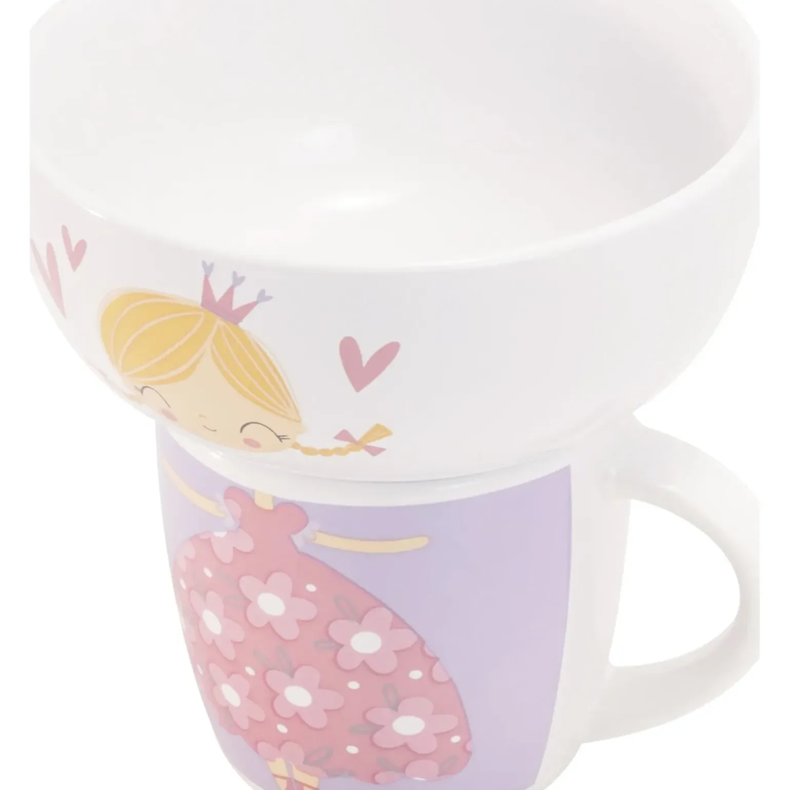 Caneca + Taça Princesa