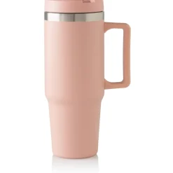 Caneca Térmica Aço Inoxidável 900ml Rosa