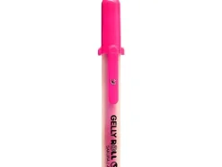 Caneta Gelly Moonlight Fluo Magenta Saku