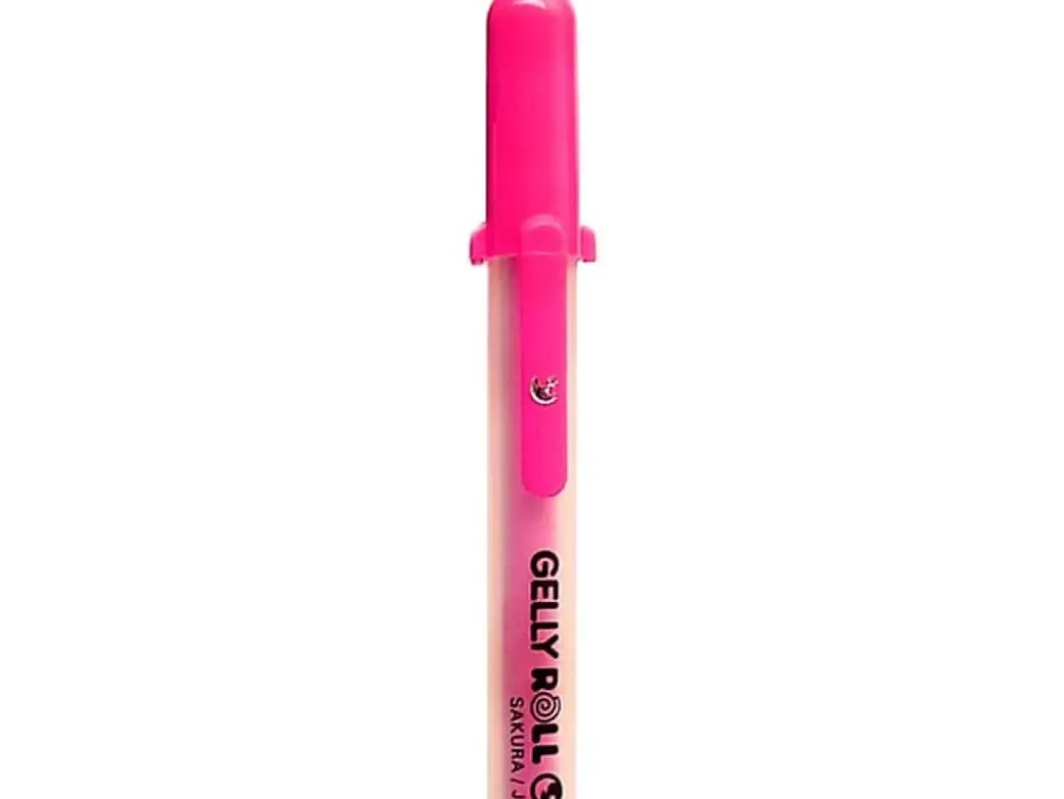 Caneta Gelly Moonlight Fluo Magenta Saku