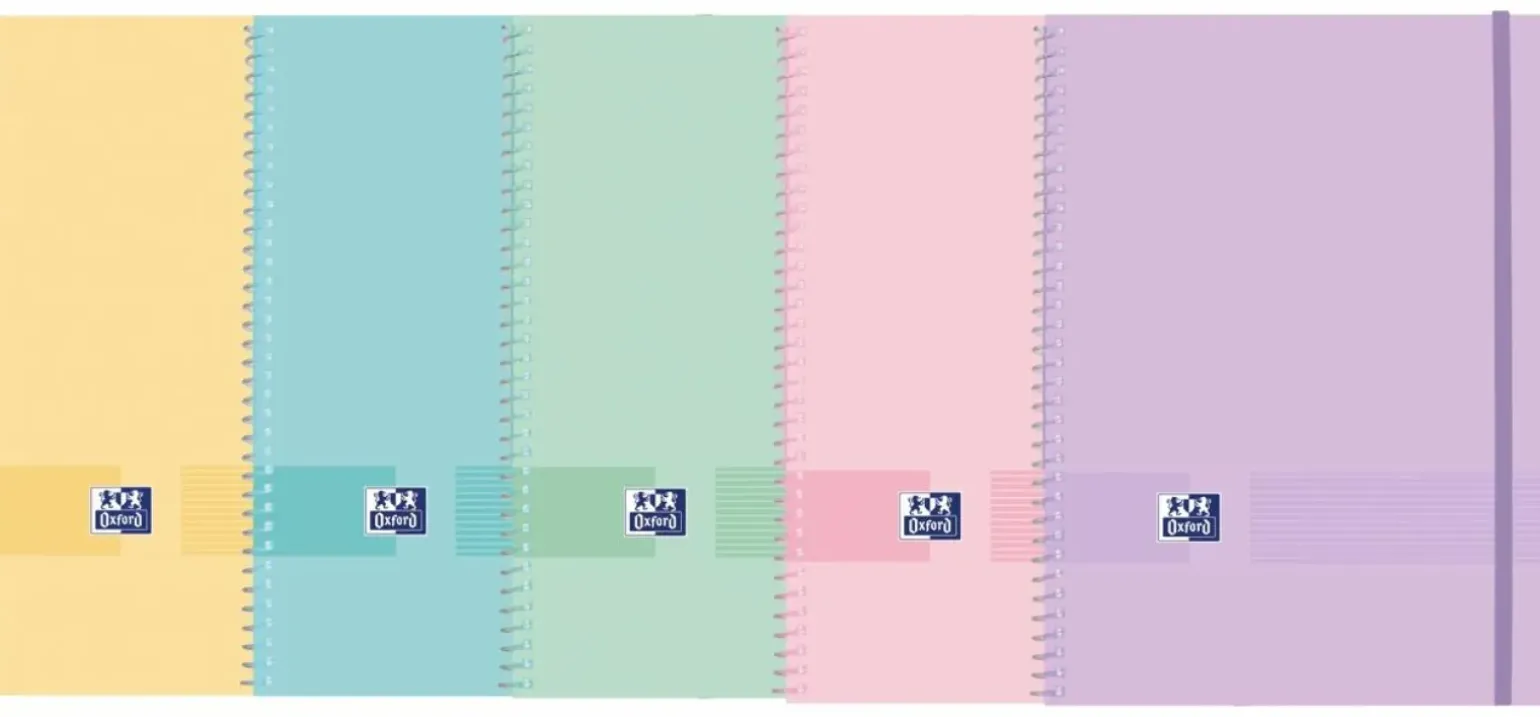Capa Catálogo Espiral 20 Bolsas Live&Go Pastel Oxford