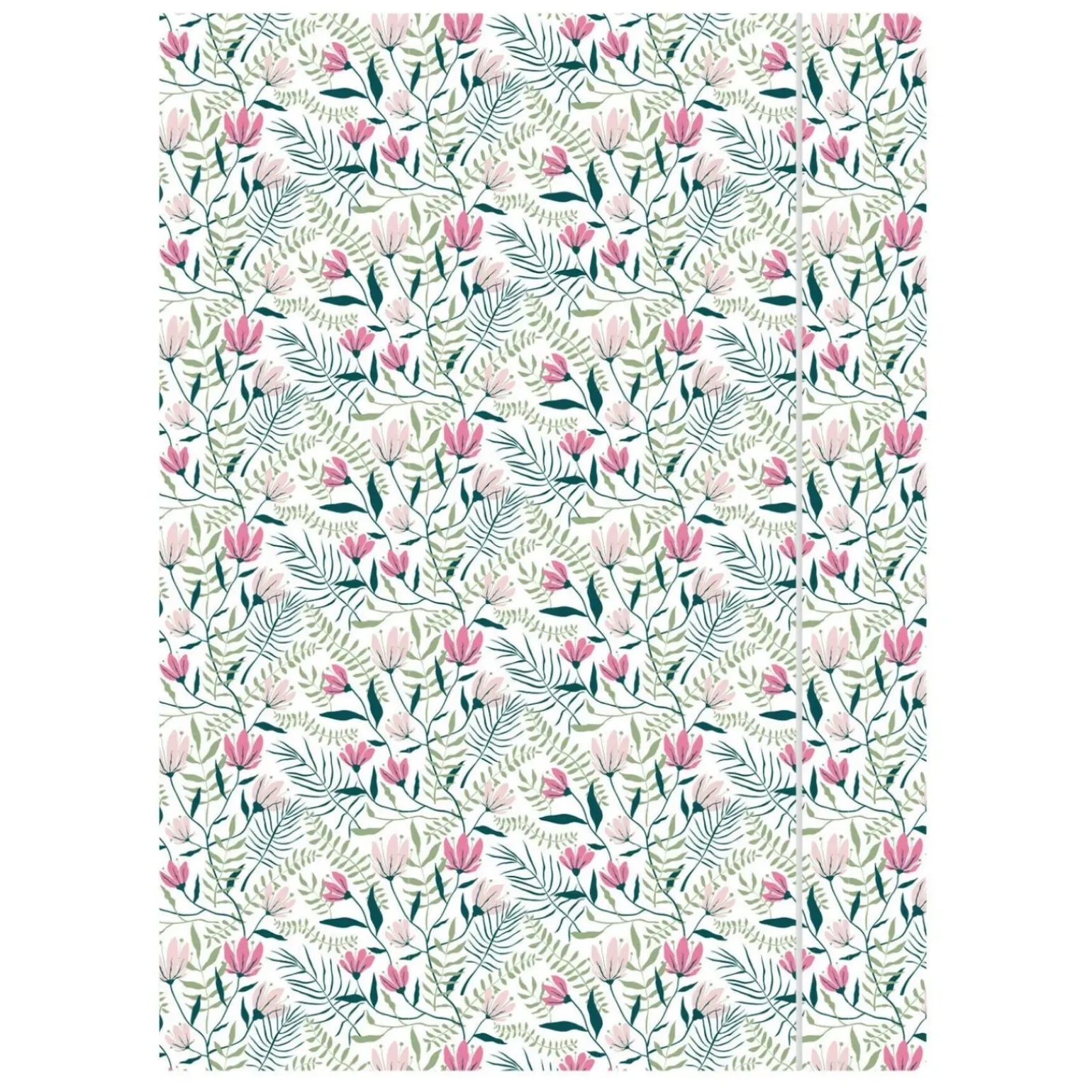 Capa Com Elástico A4 Little Flowers