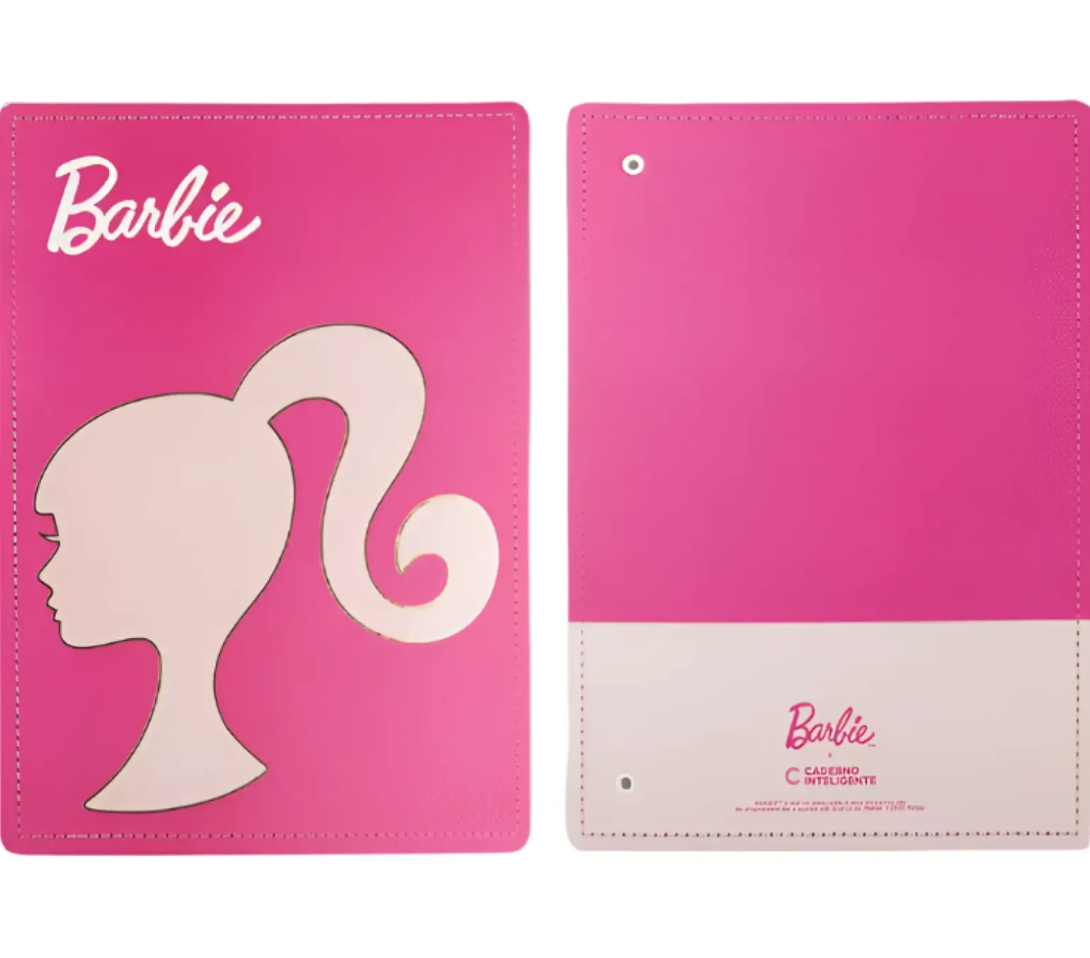 Capa e Contracapa A4 Barbie Caderno Inteligente