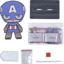 Captain America, Crystal Art Buddy