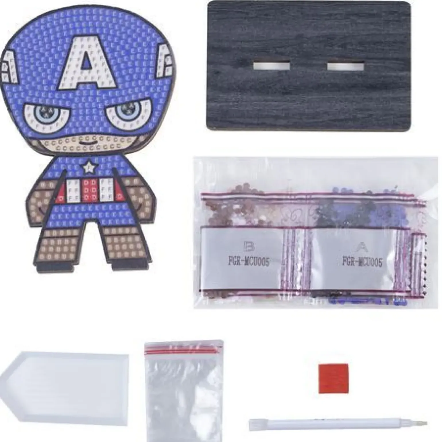 Captain America, Crystal Art Buddy