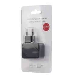 Carregador Tomada 2 USB