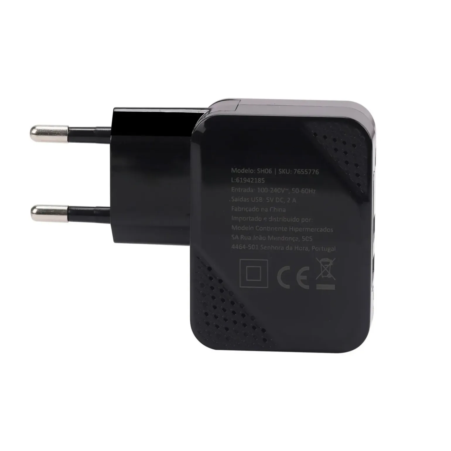 Carregador Tomada 2 USB