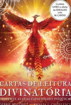 Cartas de Leitura Divinatória de Debbie Malone Contém Livro e Oferta de Baralho com 36 Cartas
