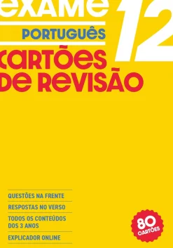 Cartões de Revisão Português 12 de Carla Marques