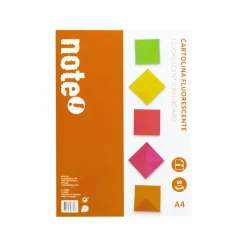 Cartolina Fluorescente A4 10 Folhas Note!