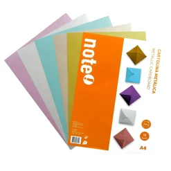 Cartolina Metálica A4 10 Folhas Note!