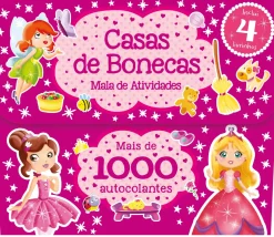 Casas de Bonecas - Mala de Atividades - Mais de 1000 Autocolantes