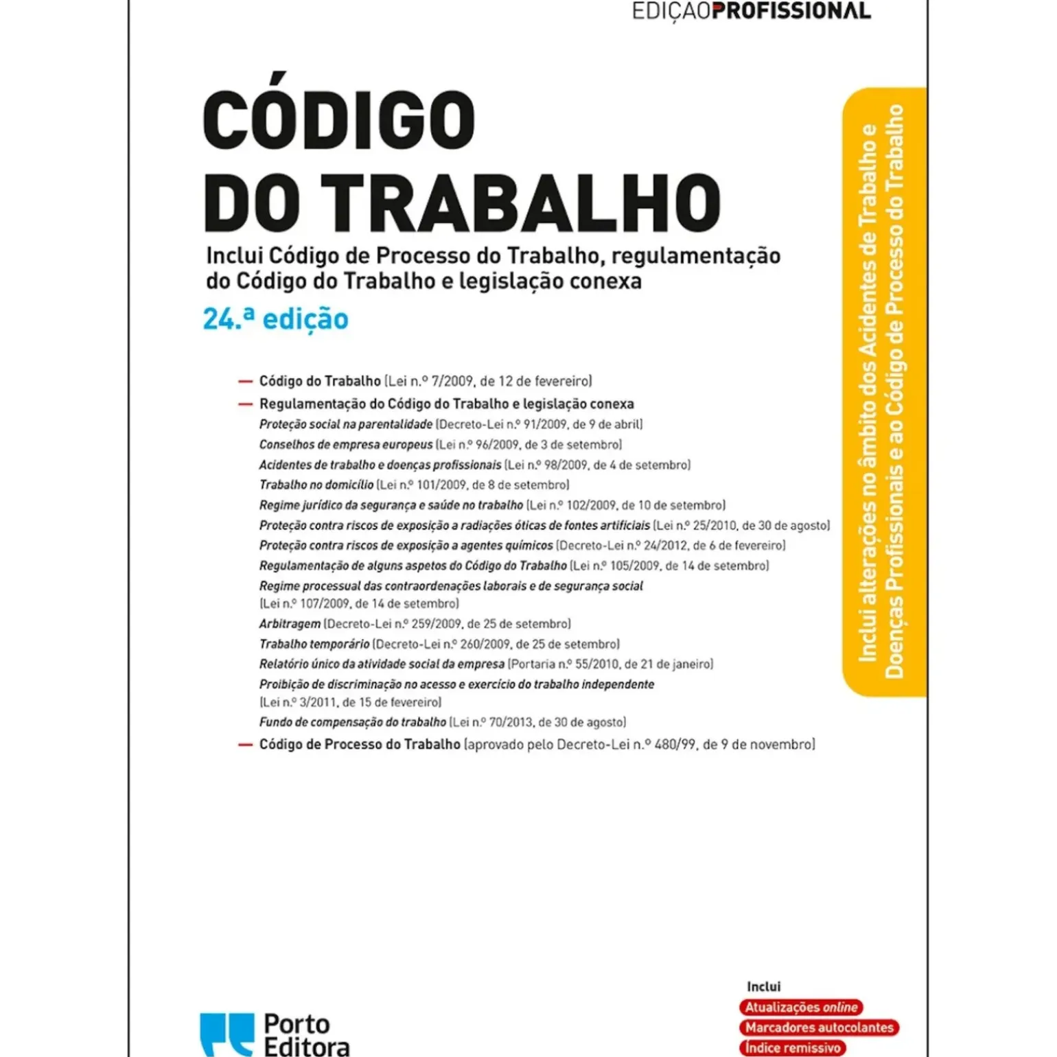 Código do Trabalho - Edição Profissional 24.ª Edição