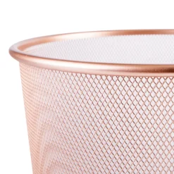 Cesto Papeis Rose Gold