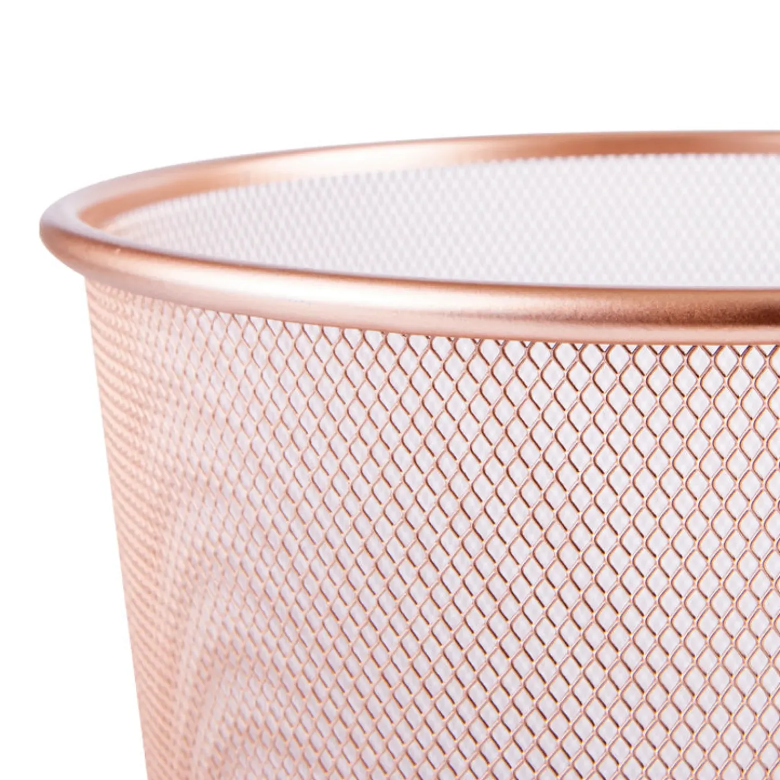 Cesto Papeis Rose Gold