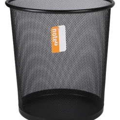 Cesto Papéis Metal Preto