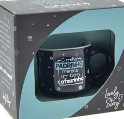 Chávena 50ml - Melhor Padrinho Merece Bom Cafezinho