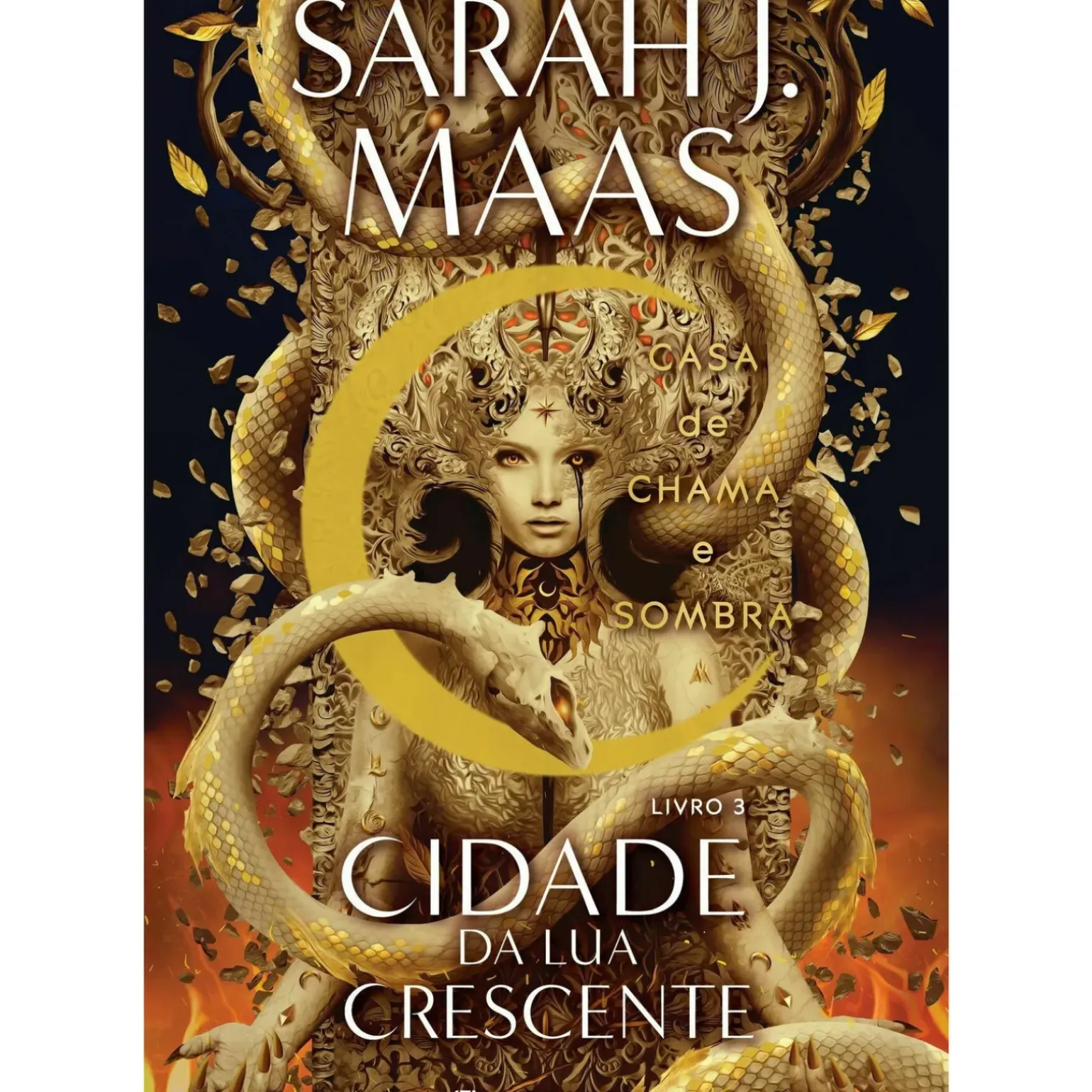 Cidade da Lua Crescente - Livro 3: Casa de Chama e Sombra de Sarah J. Maas