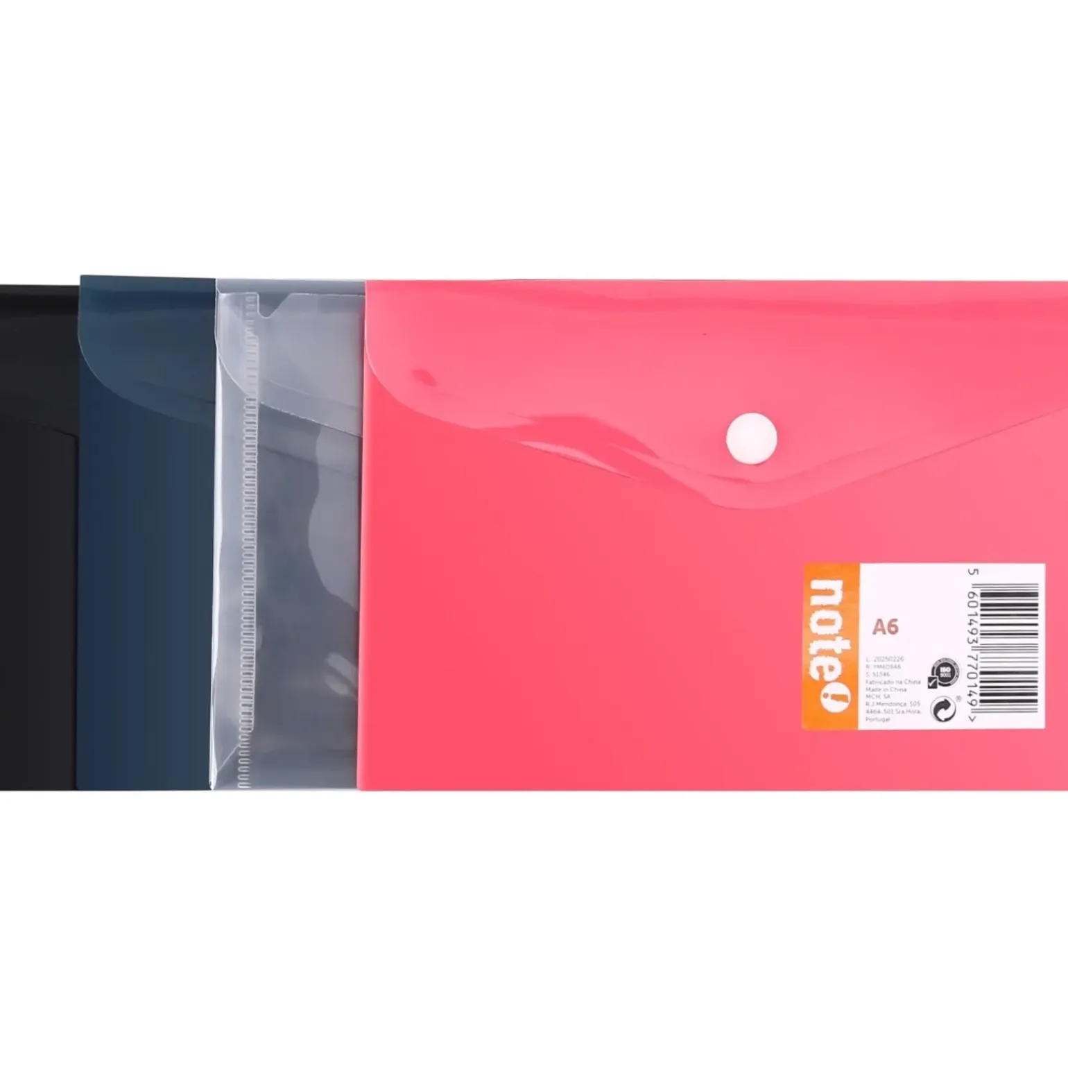 Classificador Envelope A6 Com mola Sortido Note!