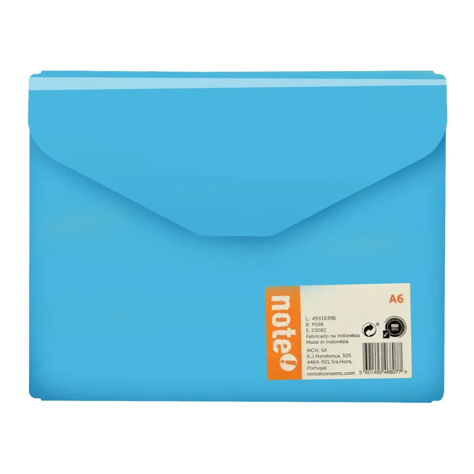 Classificador Envelope com Mola A6 (várias cores)