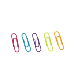 Clips Cores Sortidas 28mm 100 unidades Note!