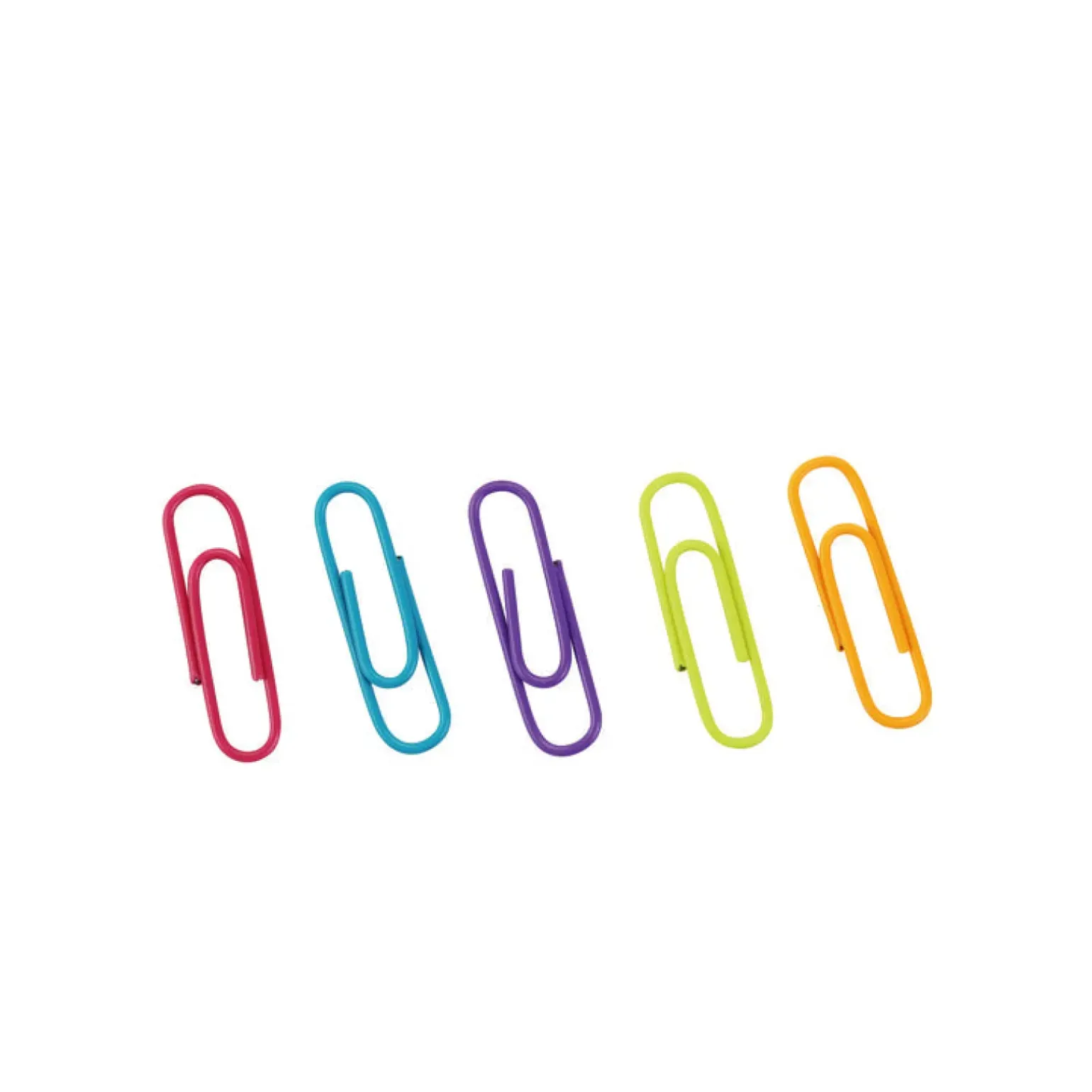 Clips Cores Sortidas 28mm 100 unidades Note!