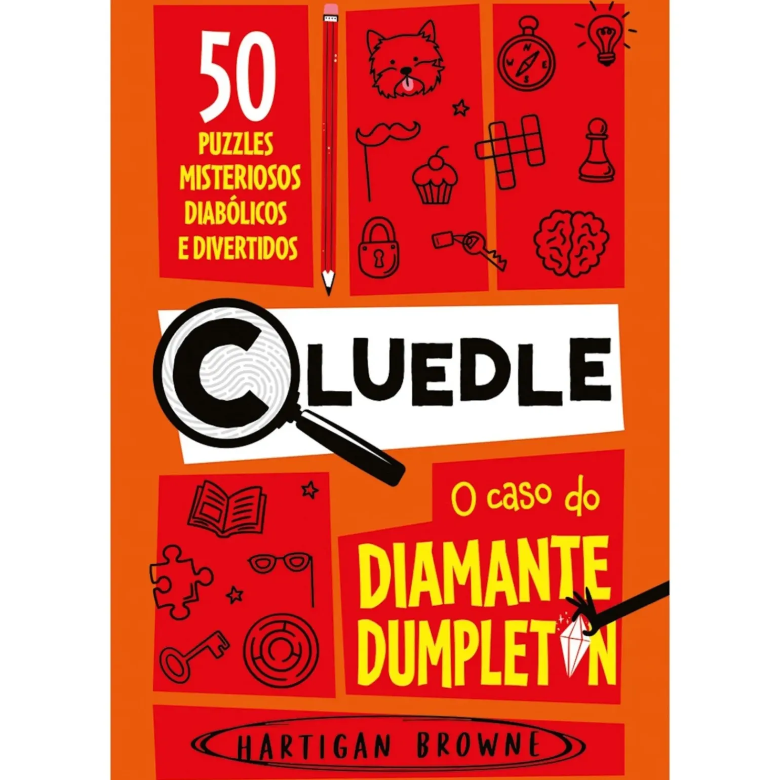 Cluedle: o Caso do Diamante Dumpleton de Hartigan Browne - Livro 1