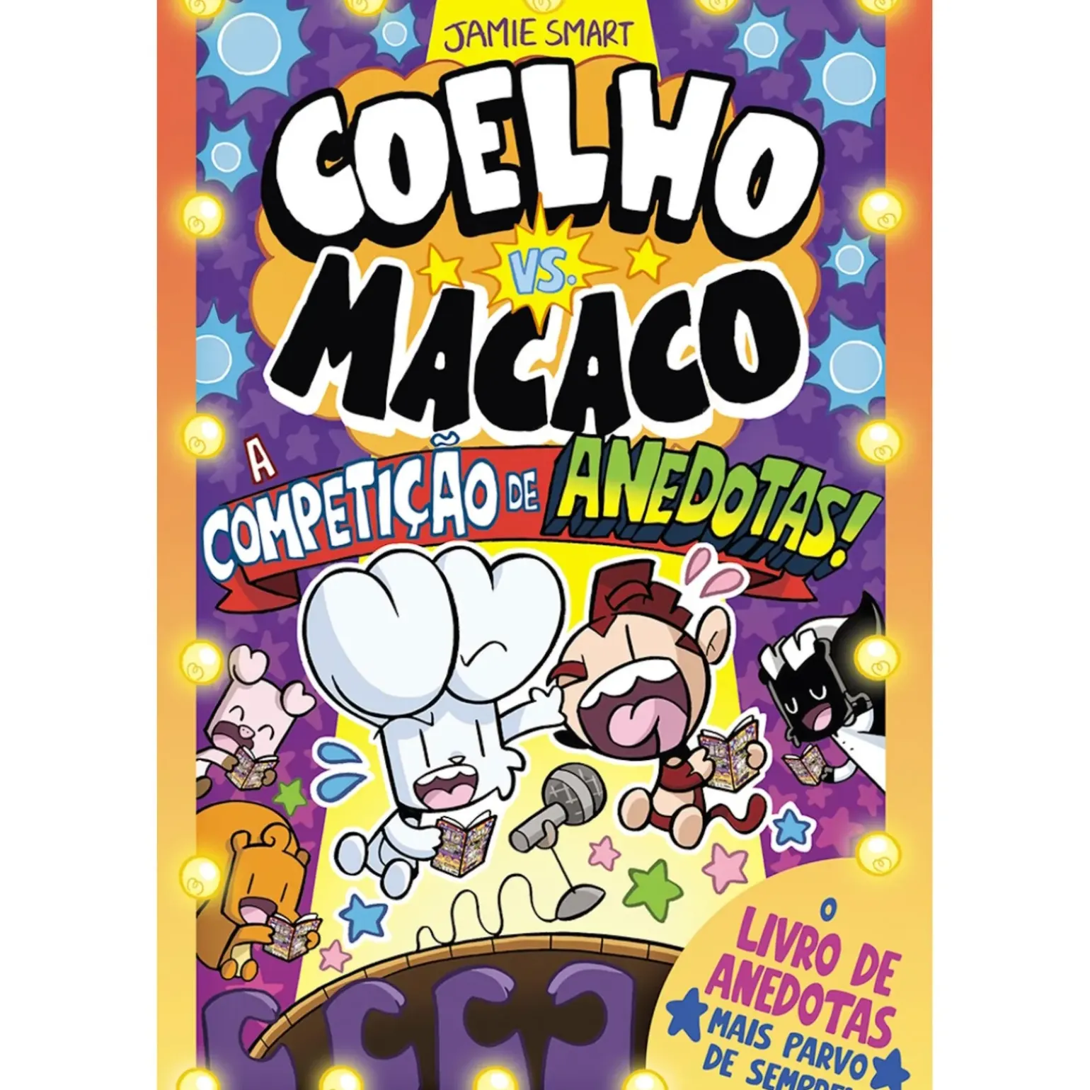 Coelho Vs. Macaco: A Competição de Anedotas! de Jamie Smart