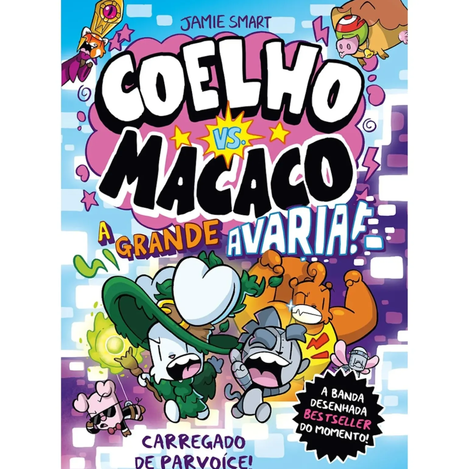 Coelho Vs. Macaco - A Grande Avaria! de Jamie Smart