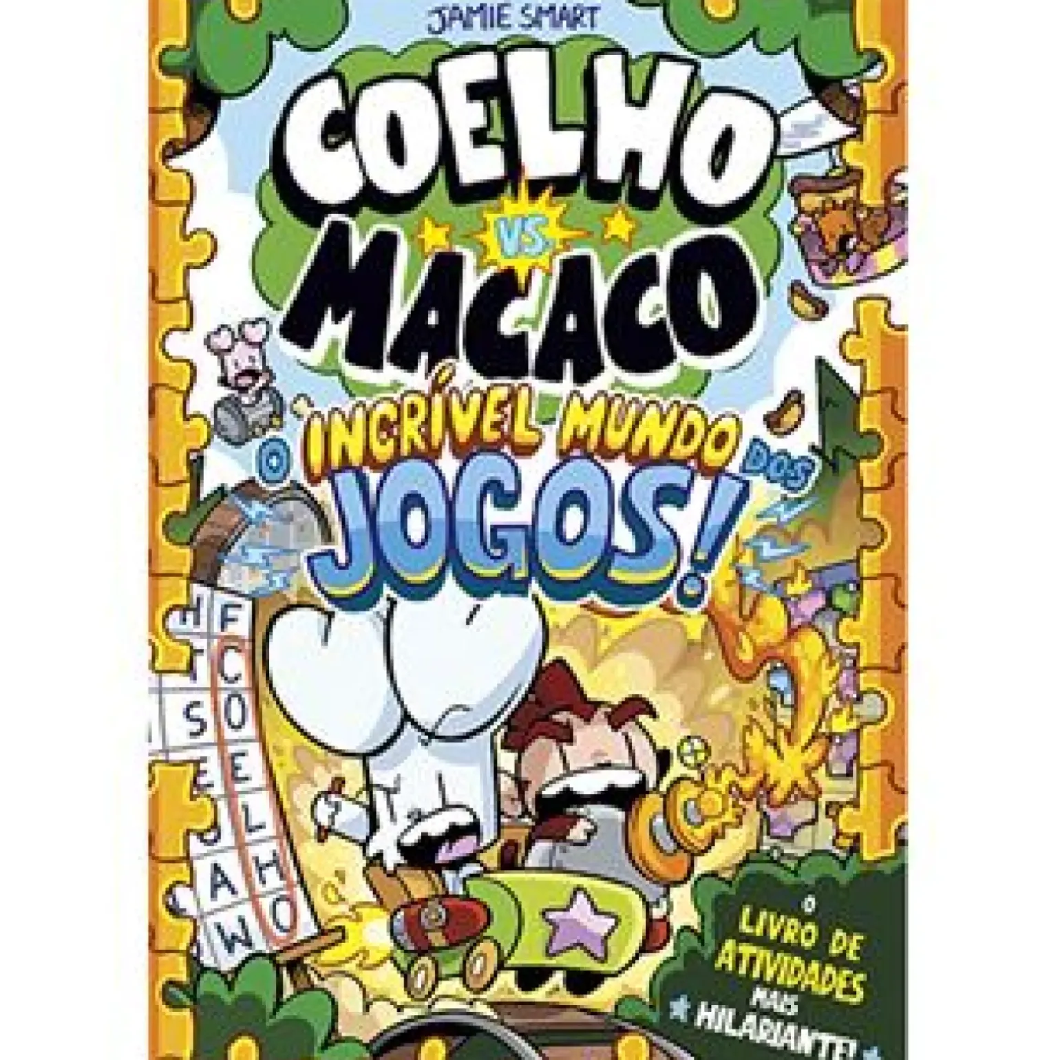 Coelho Vs. Macaco - O Incrível Mundo dos Jogos de Jamie Smart