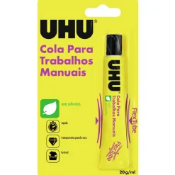 Cola Branca Tubo Plástico 20Gr Uhu Felx+Clean