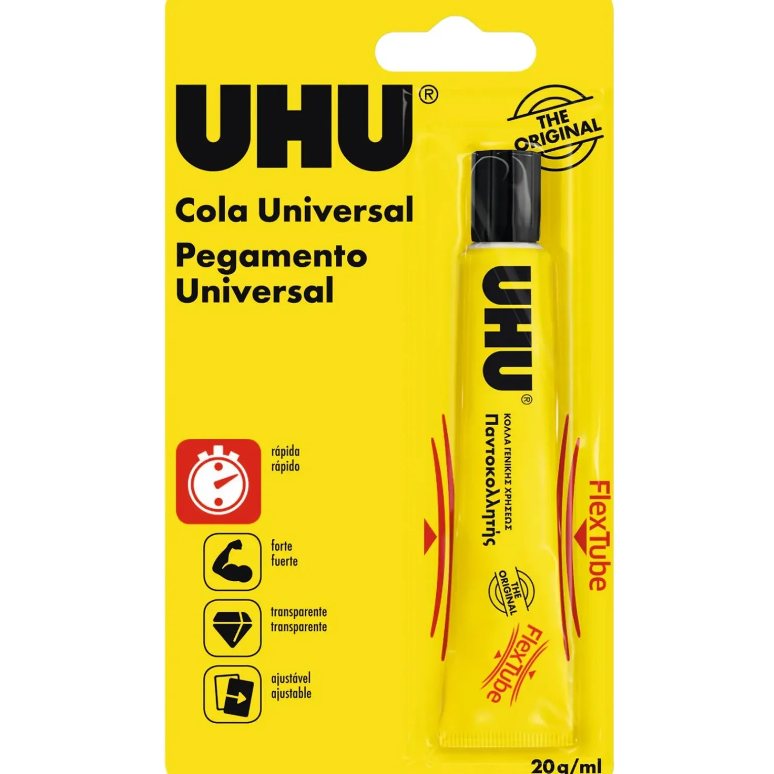 Cola Universal Flex+Clean 20Gr Uhu