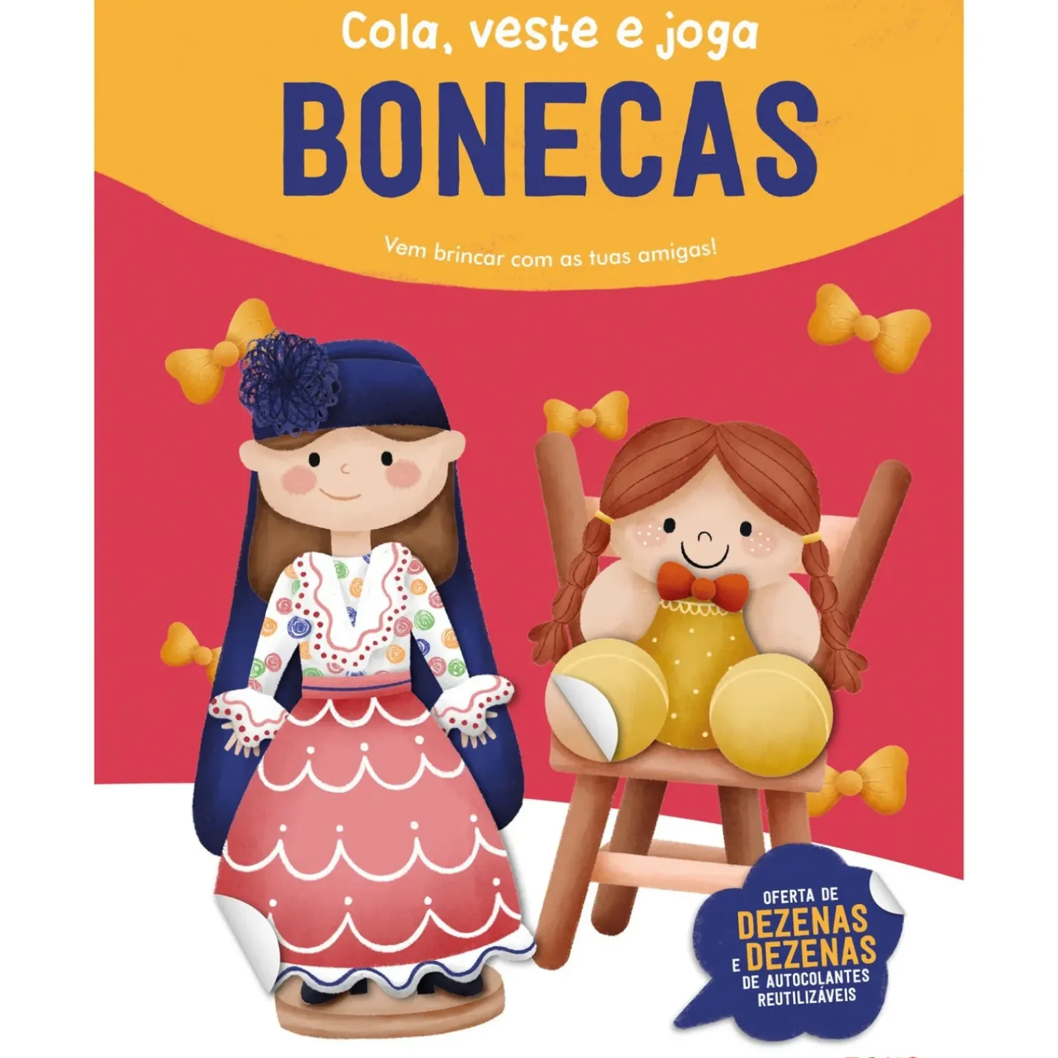 Cola, Veste e Joga - Bonecas