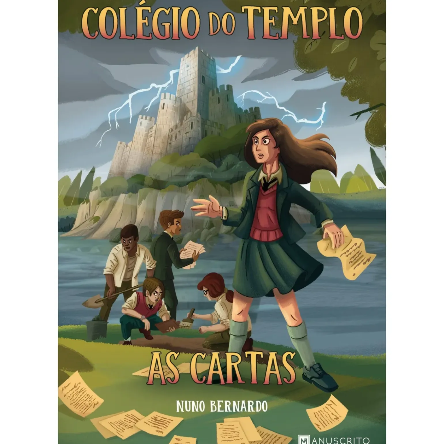 Colégio do Templo - as Cartas de Nuno Bernardo - Manuscrito Infantil e Juvenil