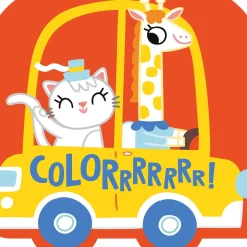 Colorrrr! Carro - Laranja - COLORRRR!