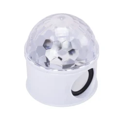 Coluna Sem Fios Bola Led Disco USB
