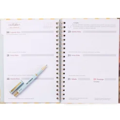 Conjunto Agenda 25-26 + Caneta - No Stress