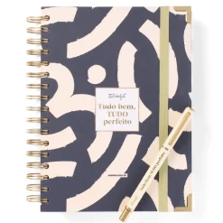 Conjunto Agenda 25-26 + Caneta - Tudo Perfeito